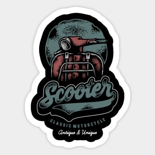 Scooter Motorcycle gift driving Sticker